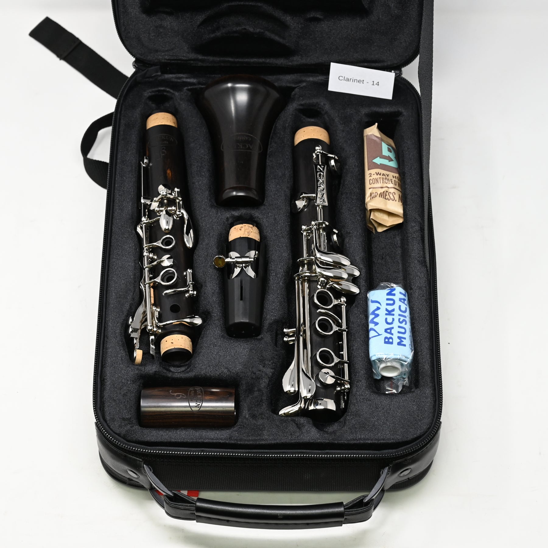 Pre-Owned Beta Bb Clarinet, Grenadilla with Nickel Keys (CL. 14)
