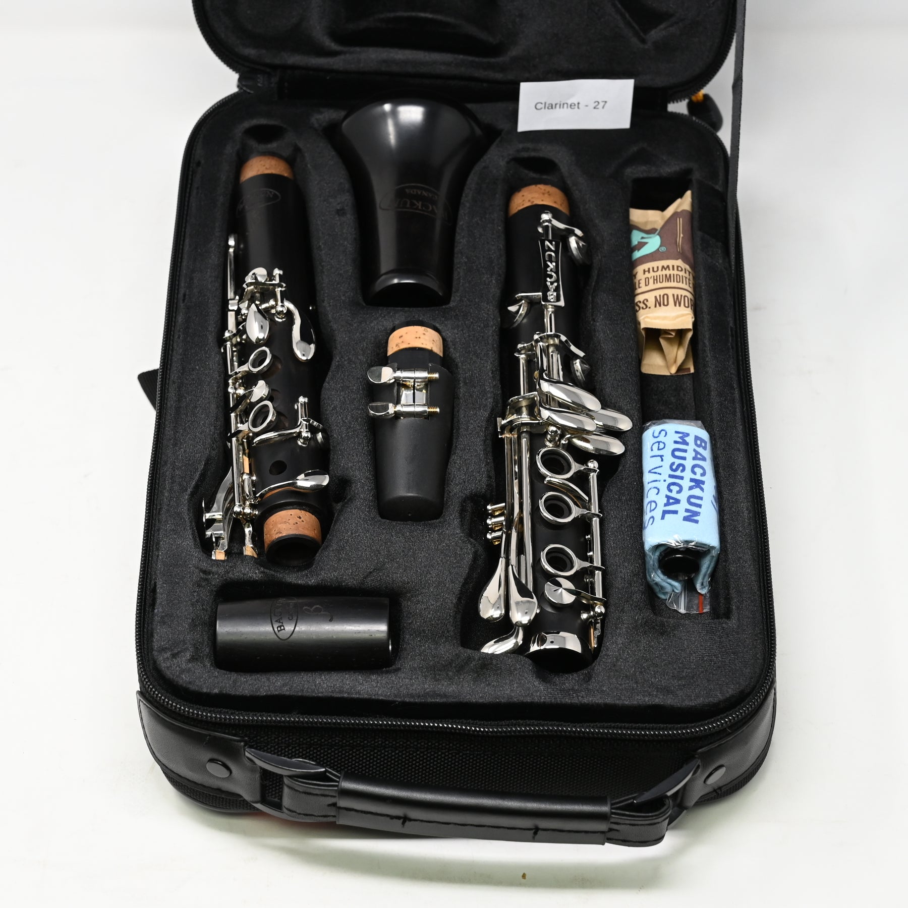 Pre-Owned Beta Bb Clarinet, Grenadilla with Nickel Keys (CL. 27)