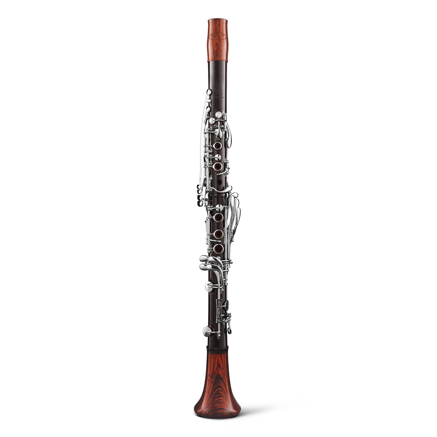 backun-a-clarinet-CG-carbon-cocobolo-silver-front