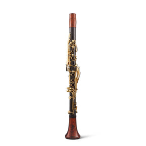backun-bb-clarinet-CG-carbon-cocobolo-gold-front