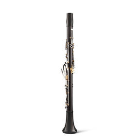 backun-bb-clarinet-CG-carbon-grenadilla-silver-with-gold-posts-back