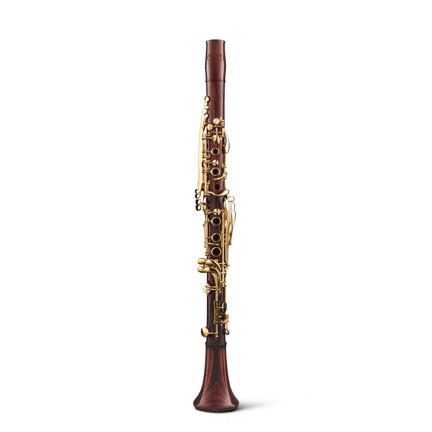 backun-bb-clarinet-lumiere-cocobolo-gold-front