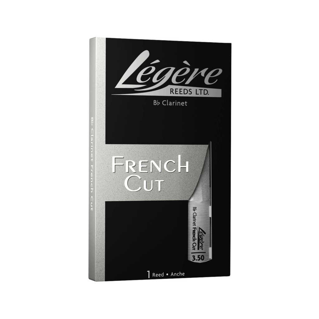 Légère French Cut Bbクラリネットリード ３枚セット Légère French Cut Bb Clarinet Reeds - Backun