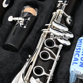 Demo Beta Bb Clarinet, Grenadilla with Silver Keys (CL. 16)