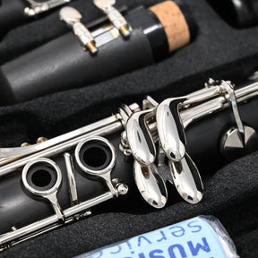 Demo Beta Bb Clarinet, Grenadilla with Nickel Keys (CL. 27)