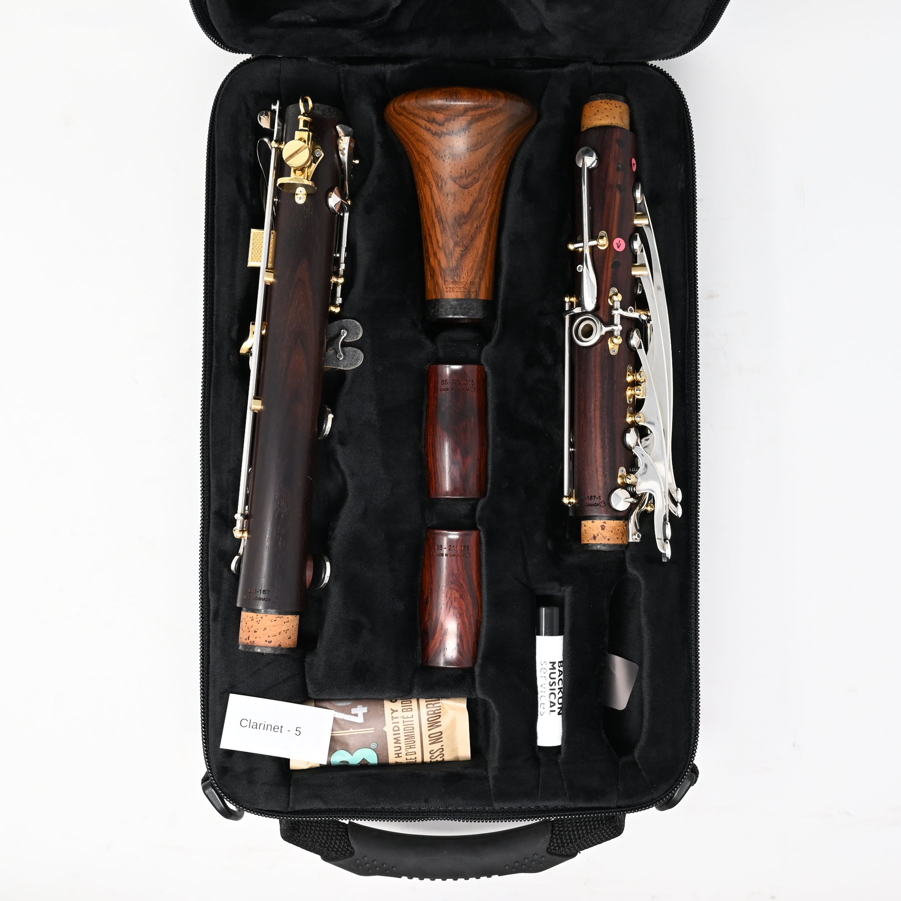 Pre-Owned Lumiere Bb Clarinet, Cocobolo with Gold Posts/Silver Keys (CL. 5)