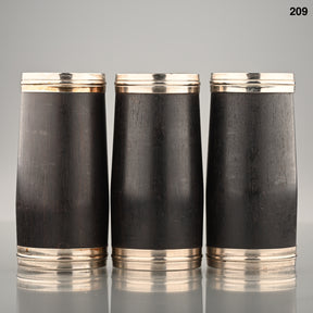 Unbranded Grenadilla Barrels, 66mm - sold in sets of 3 (#209)