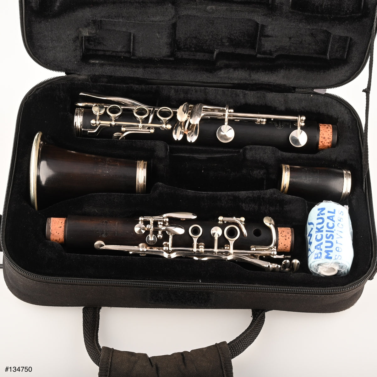 Pre-Owned Buffet R13 Bb Clarinet, Grenadilla with Silver Keys