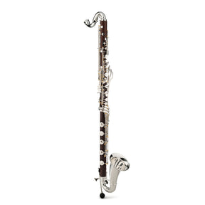 backun-bass-clarinet-Q-series-cocobolo-silver-with-gold-posts-side-1