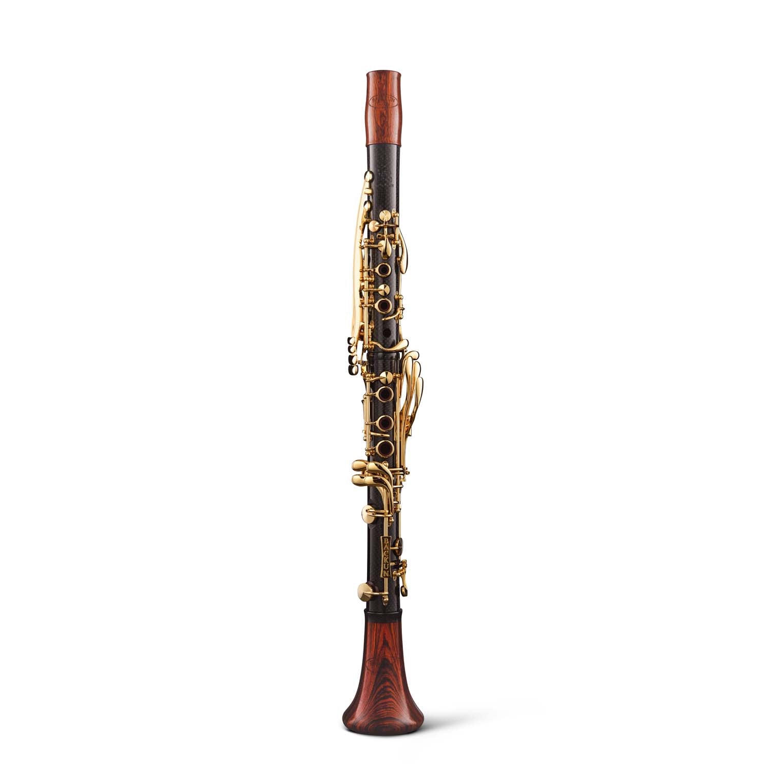 backun-bb-clarinet-CG-carbon-cocobolo-gold-front_5cfcd3ec-7825-4eaf-b595-f3308bf4c307