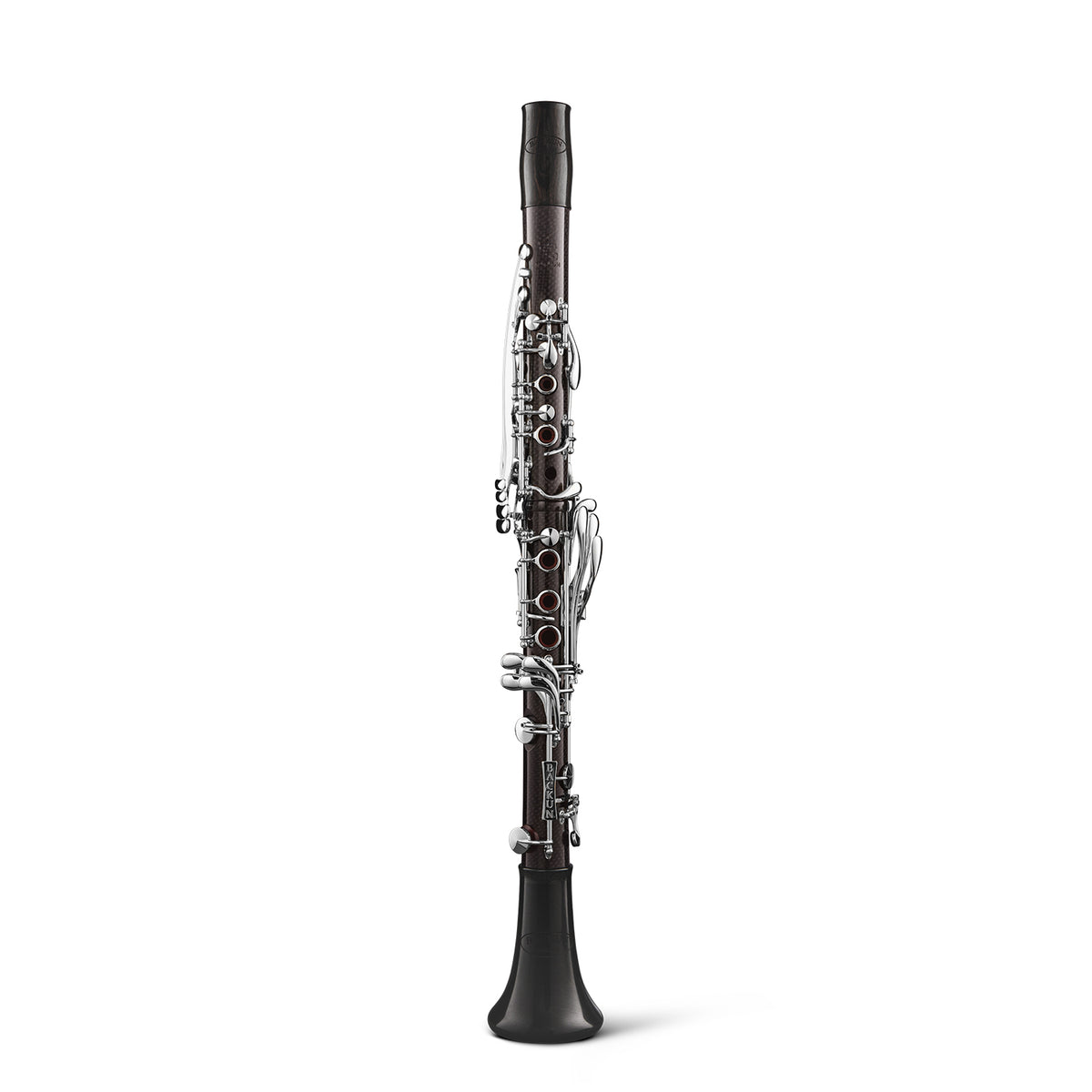 backun-bb-clarinet-CG-carbon-grenadilla-silver-front