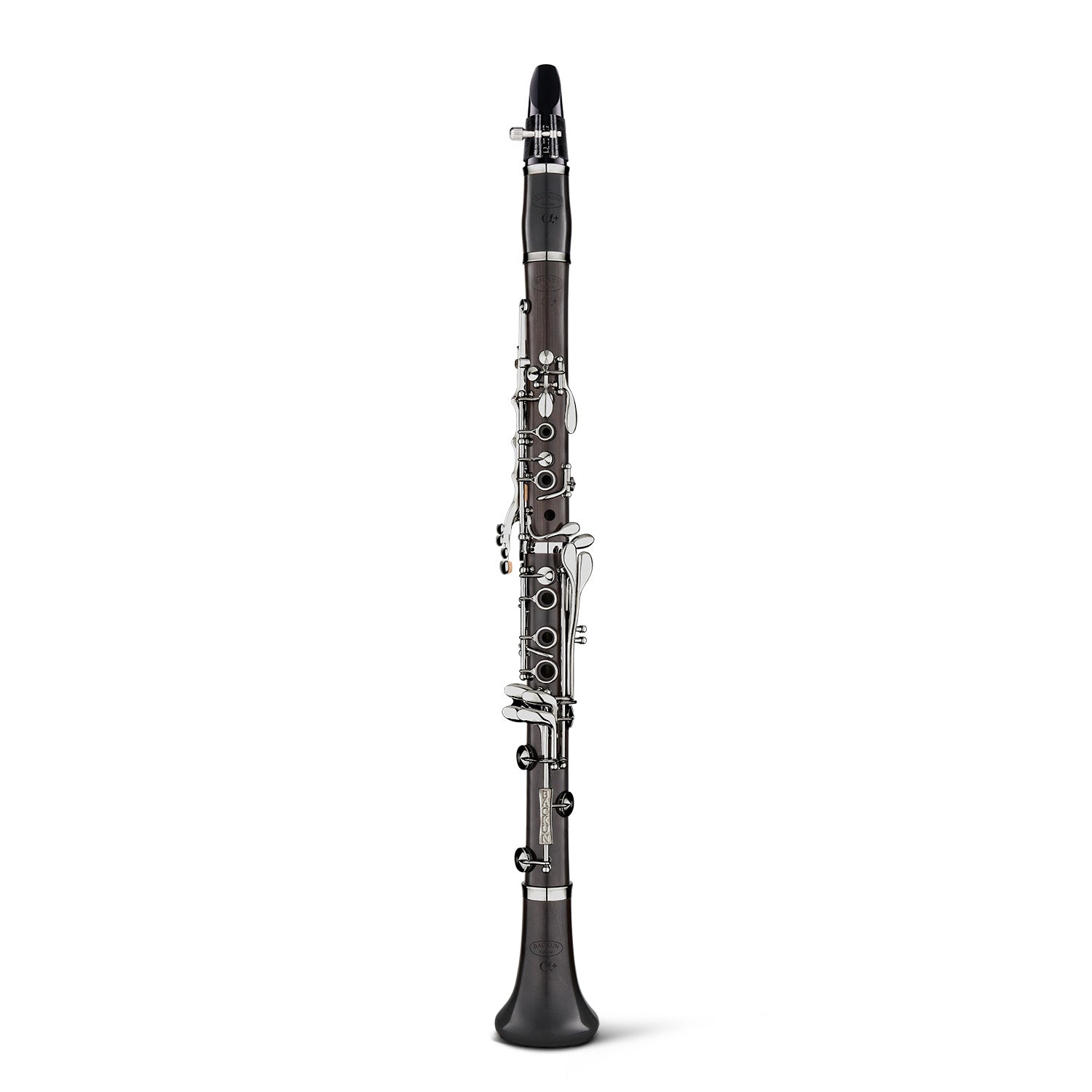 backun-bb-clarinet-alpha-plus-nickel-with-protege-mouthpiece-and-rovner-front