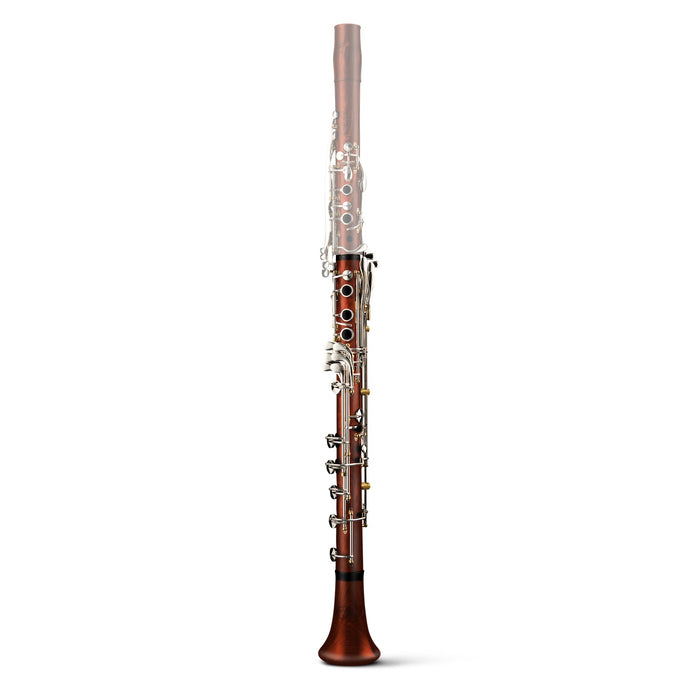 Clarinete Basset Lumière en La Llaves Plata Pilares Oro Madera Cocobolo