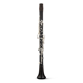 backun-a-clarinet-Q-series-grenadilla-silver-front