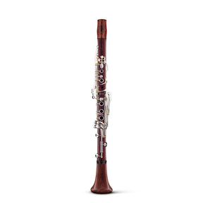 backun-bb-clarinet-Q-series-cocobolo-silver-with-gold-posts-with-eb-lever-front