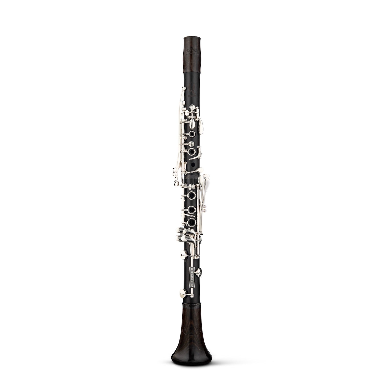 backun-bb-clarinet-Q-series-grenadilla-silver-front